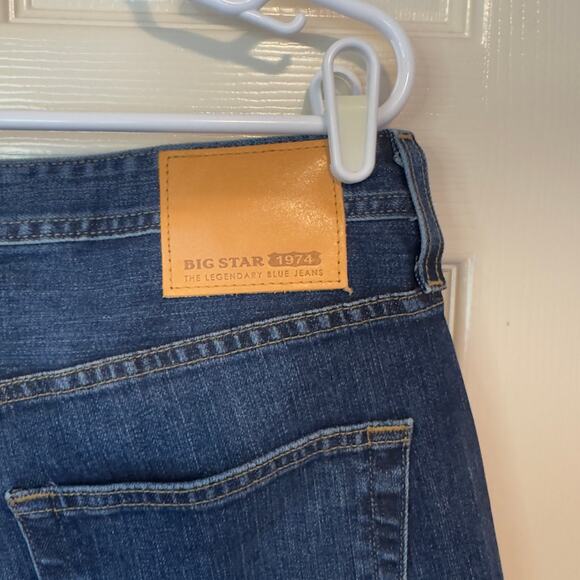 NWT Big Star Men’s B-Type III Easy Denim Jeans Size 35x34 Straight Leg Blue - Picture 5 of 10